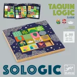 Djeco Animambo Logická hra Puzzle s posúvaním kartičiek – Taquin Logic