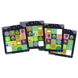 Djeco Animambo Logická hra Puzzle s posúvaním kartičiek – Taquin Logic