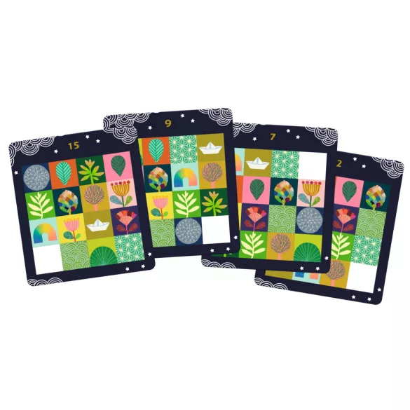 Djeco Animambo Logická hra Puzzle s posúvaním kartičiek – Taquin Logic