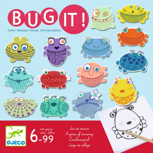 Djeco Spoločenská hra Chrobák - Bug'it