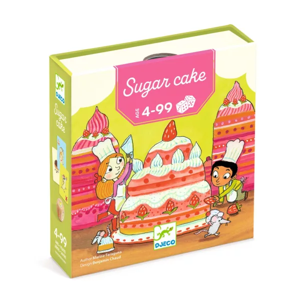 Djeco Spoločenská hra Kockový cukor - Sugarcake
