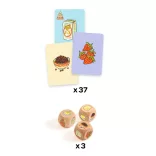 Djeco Spoločenská hra Kockový cukor - Sugarcake