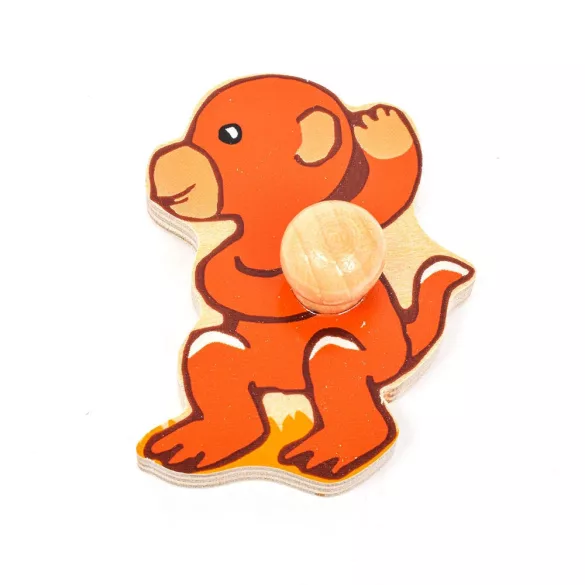 Djeco drevené puzzle s úchytkami - Savanna