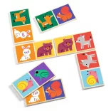 Djeco Domino Jeden k jednému - Domino Wood