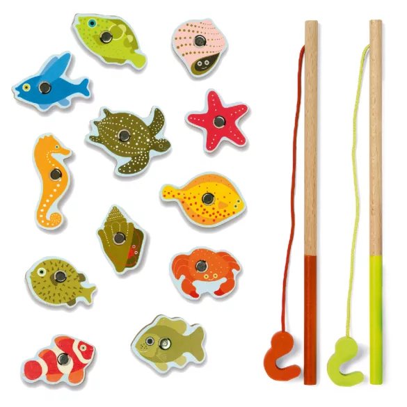 Djeco Rybárska hra Tropické rybárčenie - Tropical fishing