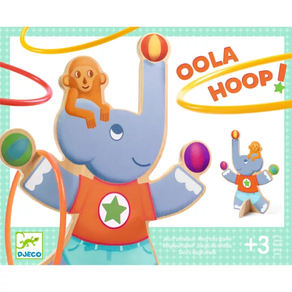 Djeco Hra na hádzanie do koša Hula-hoop - Oola Hoop