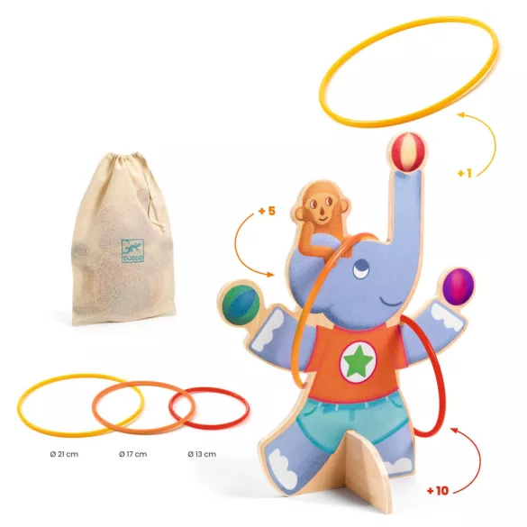 Djeco Hra na hádzanie do koša Hula-hoop - Oola Hoop