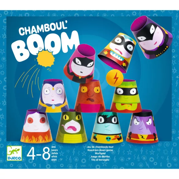 Djeco Hra na hádzanie do koša Bumm - Chamboul Boom