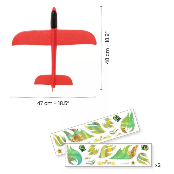 Djeco Lietadlo Firebird - Fire plane