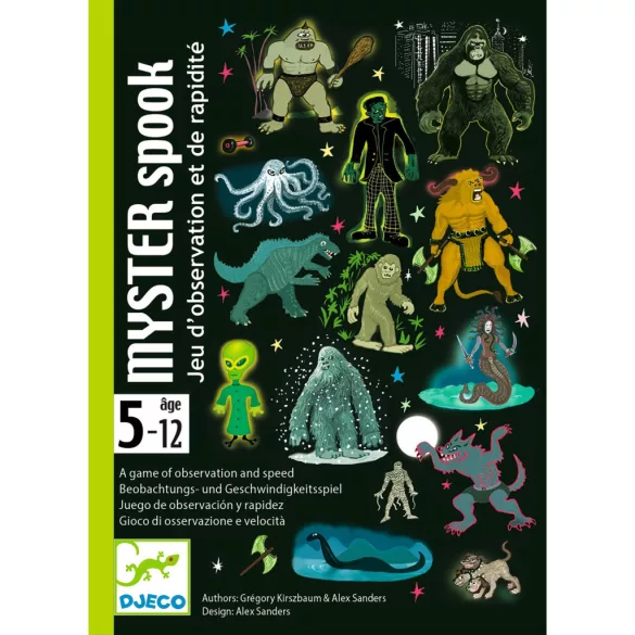Djeco Kartová hra Strašidelná schovávačka – Myster spook