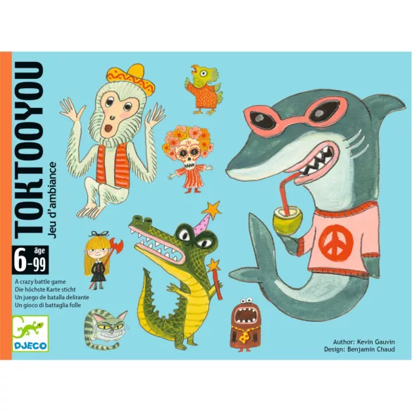 Djeco Kartová hra Meranie zvuku - Toktooyou