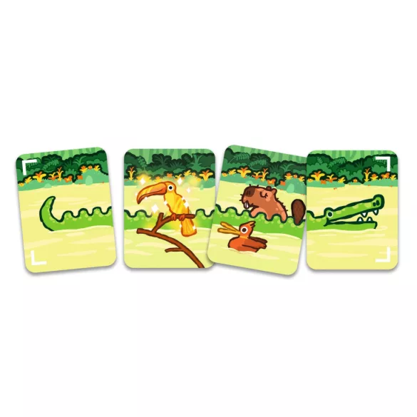 Djeco Kartová hra Krokodil safari - Safari Croco