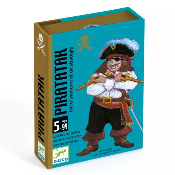 Djeco Kartová hra Pirátska bitka - Piratatak