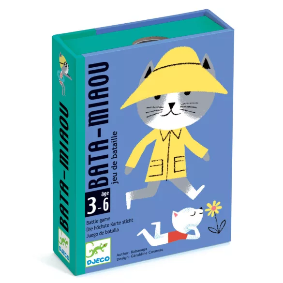 Djeco Kartová hra Mačacie bitky – Bata-Miaou