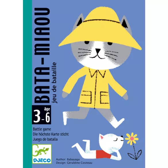 Djeco Kartová hra Mačacie bitky – Bata-Miaou