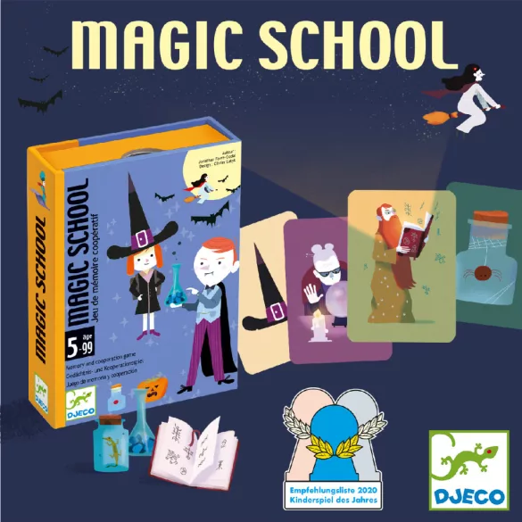 Djeco Kartová hra Čarodejnícka škola - Magic school