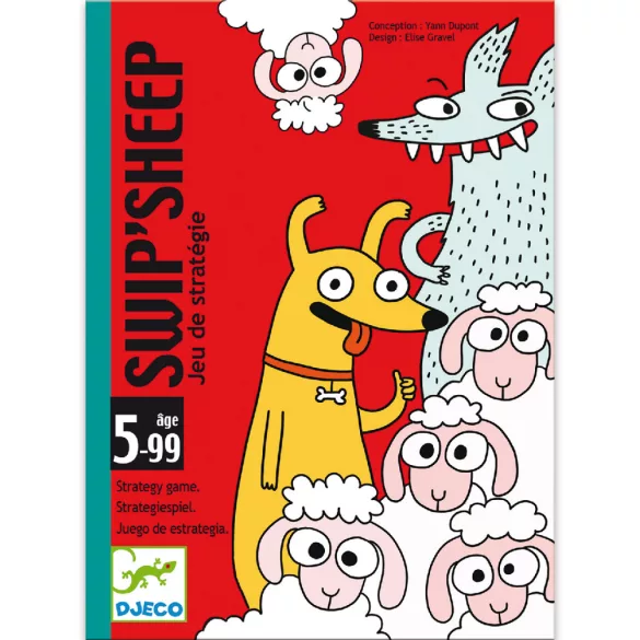 Djeco Kartová hra Ovce a baránky - Swip'Sheep