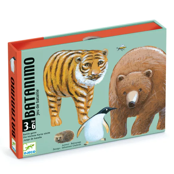 Djeco Kartová hra Menšie-väčšie - Batanimo