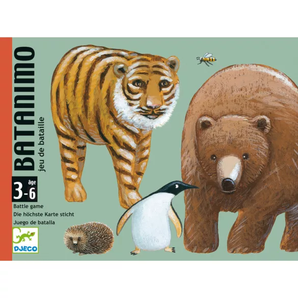 Djeco Kartová hra Menšie-väčšie - Batanimo