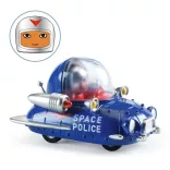 Djeco CRAZY MOTORS Hračka Auto Vesmírna polícia - Space police