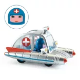 Djeco CRAZY MOTORS Hračka Auto Vesmírna záchranná služba - Space Ambulance