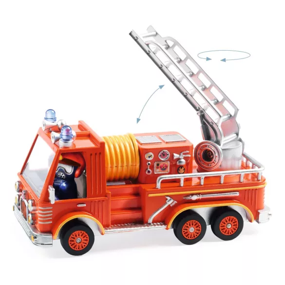 Djeco Grazy Motors CRAZY MOTORS autíčko Láng Ottó – Captain Fire