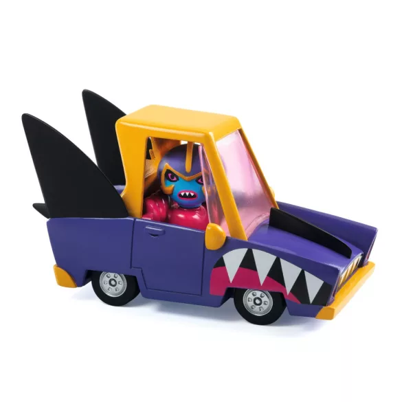 Djeco Grazy Motors CRAZY MOTORS autíčko Žralok - Shark N’Go