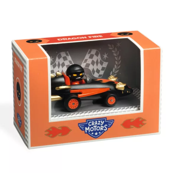 Djeco Grazy Motors CRAZY MOTORS detské autíčko Ohnivý drak – Dragon Fire