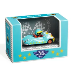   Djeco Grazy Motors CRAZY MOTORS autíčko Modrá delová guľa - Blue Gun