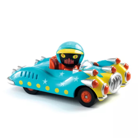 Djeco Grazy Motors CRAZY MOTORS autíčko Modrá delová guľa - Blue Gun