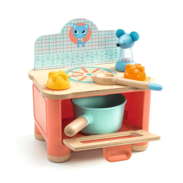 Djeco Hra na rolu Mačací sporák - Kitten stove