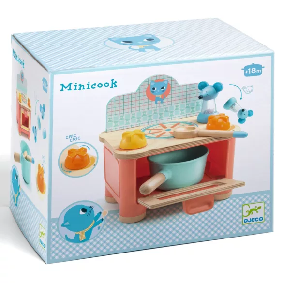 Djeco Hra na rolu Mačací sporák - Kitten stove
