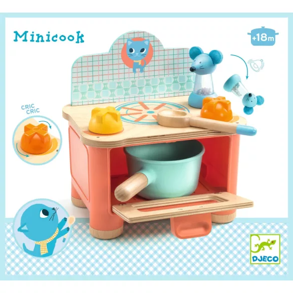 Djeco Hra na rolu Mačací sporák - Kitten stove