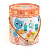 Djeco Hra na roly – Macsi Nasi – Kittens snack
