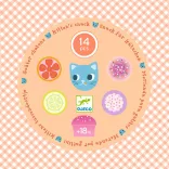 Djeco Hra na roly – Macsi Nasi – Kittens snack