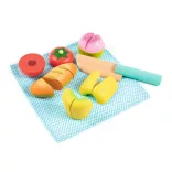 Djeco Hra na roly Piknikové občerstvenie - Picnic to cut