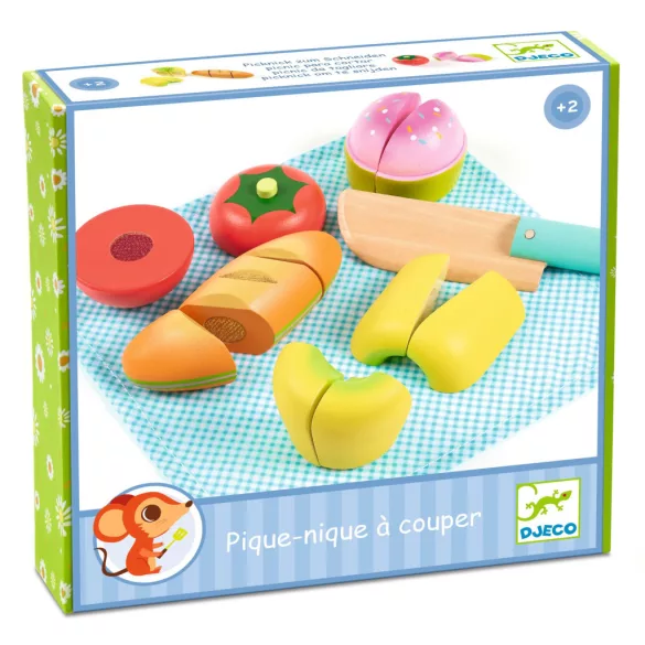 Djeco Hra na roly Piknikové občerstvenie - Picnic to cut