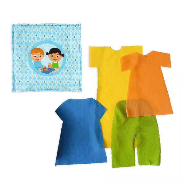 Djeco Rolová hra Mia a Léo v práčovni - Laundry Mia & Léo