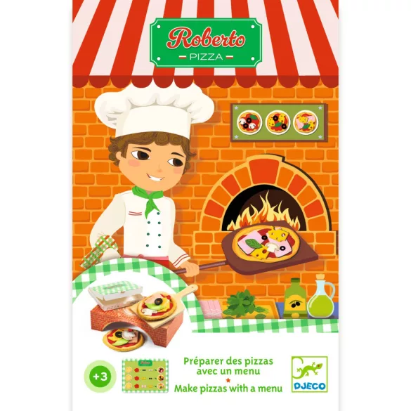 Djeco Hra na rolu Robertoho pizzéria - Roberto Pizza