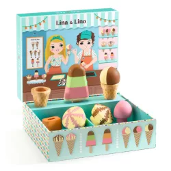   Djeco Hra na roly – Zmrzlináreň Liny a Lina – Lina and Lino