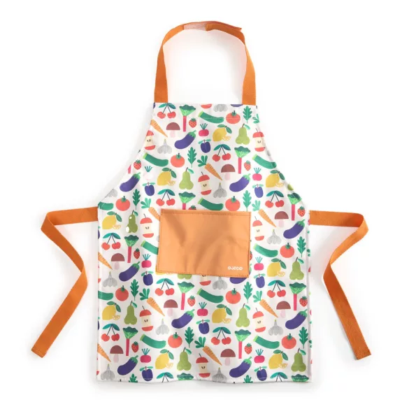 Djeco Rolová hra Poklady zo záhrady detská zástera – Vegetable garden apron