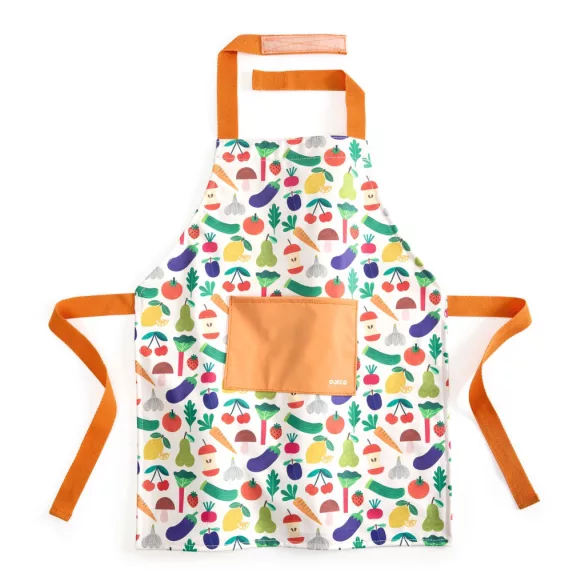 Djeco Rolová hra Poklady zo záhrady detská zástera – Vegetable garden apron