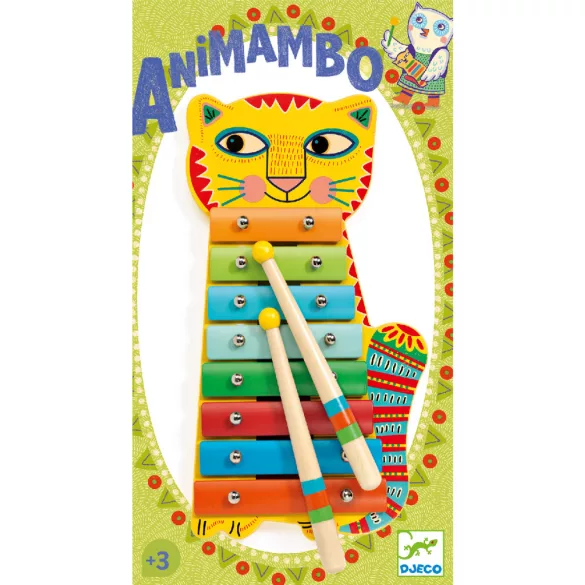 Djeco Animambo hudobný nástroj – metalofón