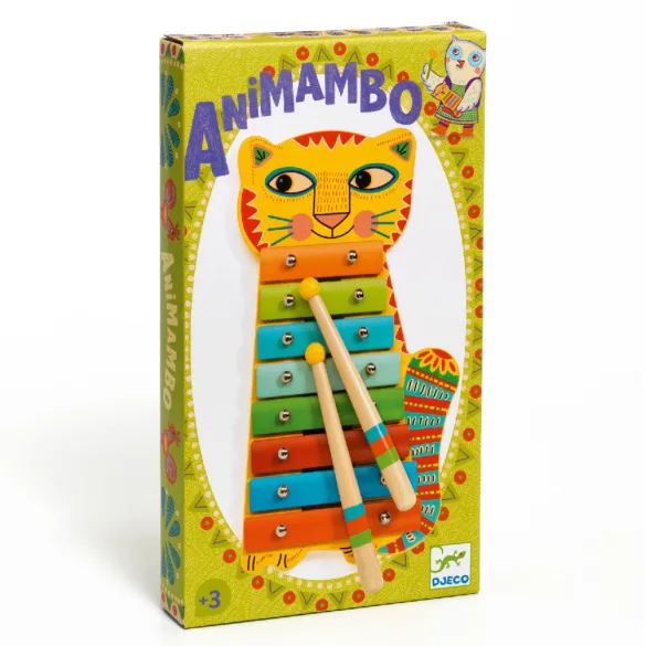 Djeco Animambo hudobný nástroj – metalofón
