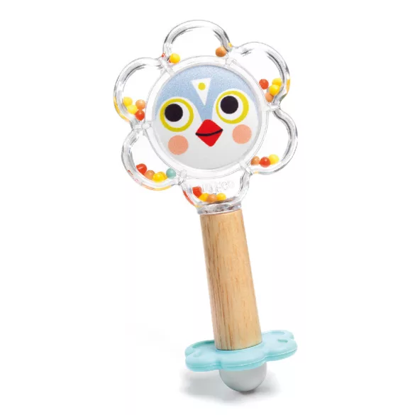Djeco Detská hrkálka Kvetina - BabyFlower