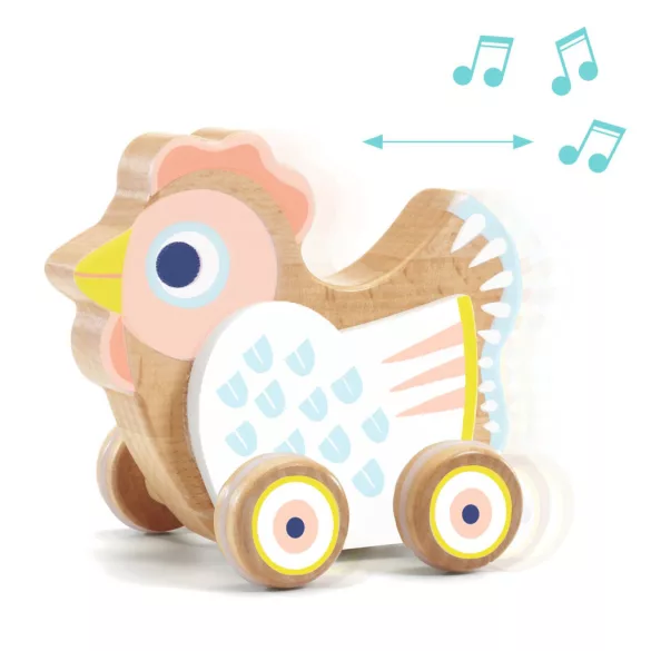 Djeco Ťahacie hračky Babanótás - BabySing