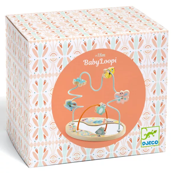 Djeco Detská dráha na guličky so zrkadlom - BabyLoopi