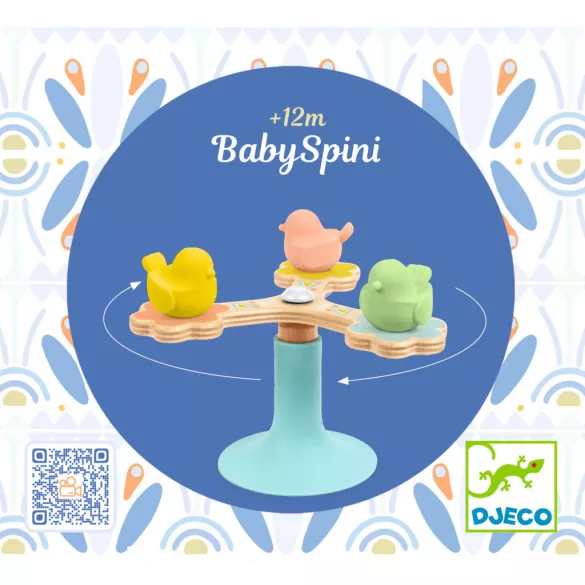 Djeco Detská hračka Vtáčik na točenie - BabySpini