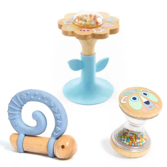 Djeco Sada pre návštevy Prvá sada hrkálok – BabyGifti