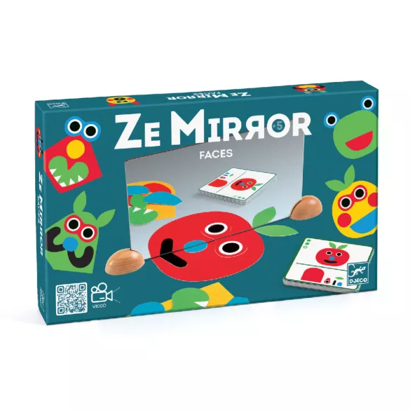 Djeco Puzzle - Zrkadlové tváre